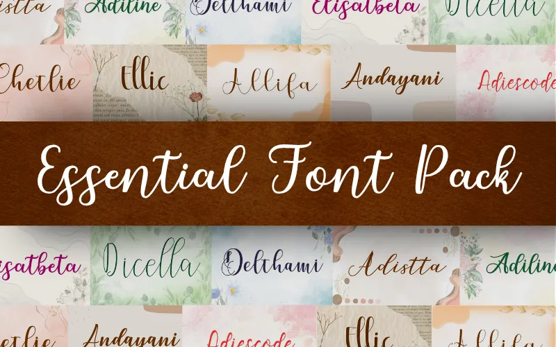 Essential Font Pack Feature Image