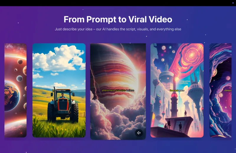 Prompt to Video Feature