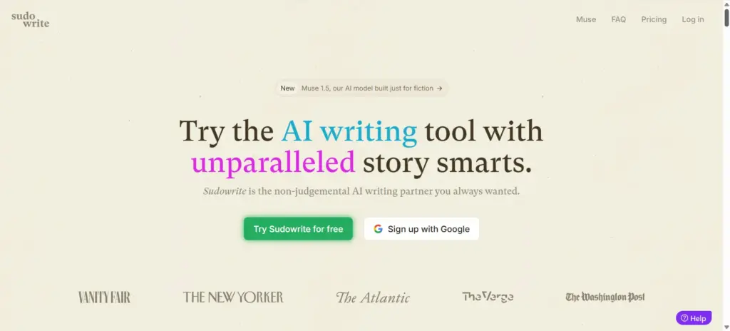 Sudowrite AI Book Generator