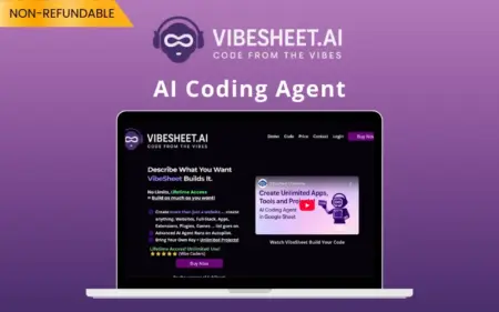 VibeSheet AI Coding Agent Feature Image