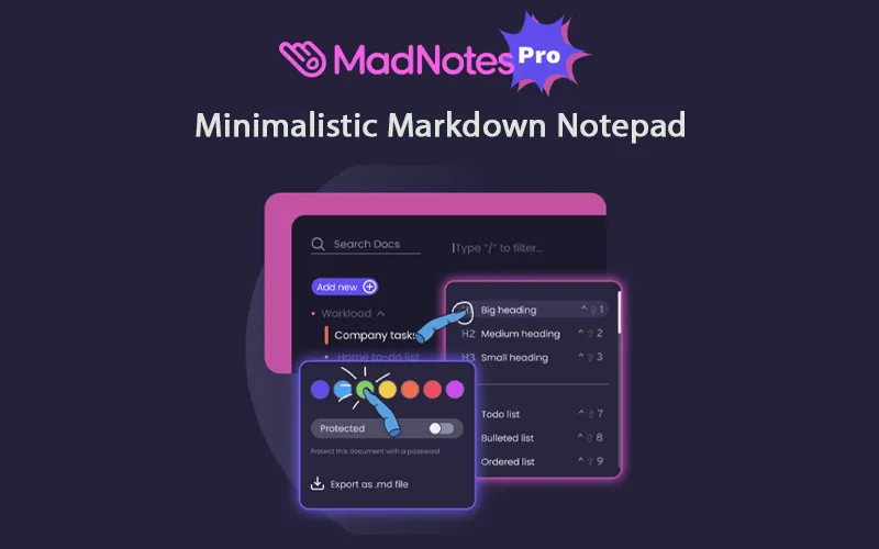 Madnotes Feature Image AI Note taking app