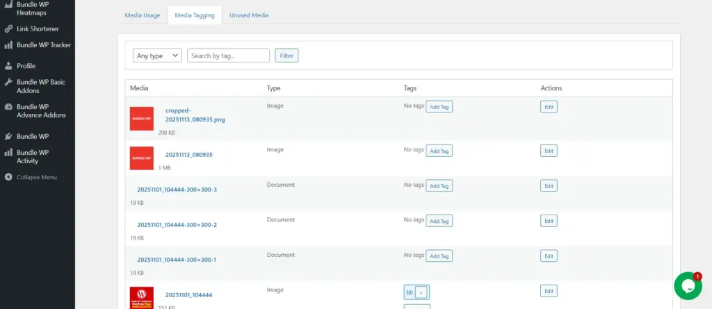 Bundle WP Media Tagging