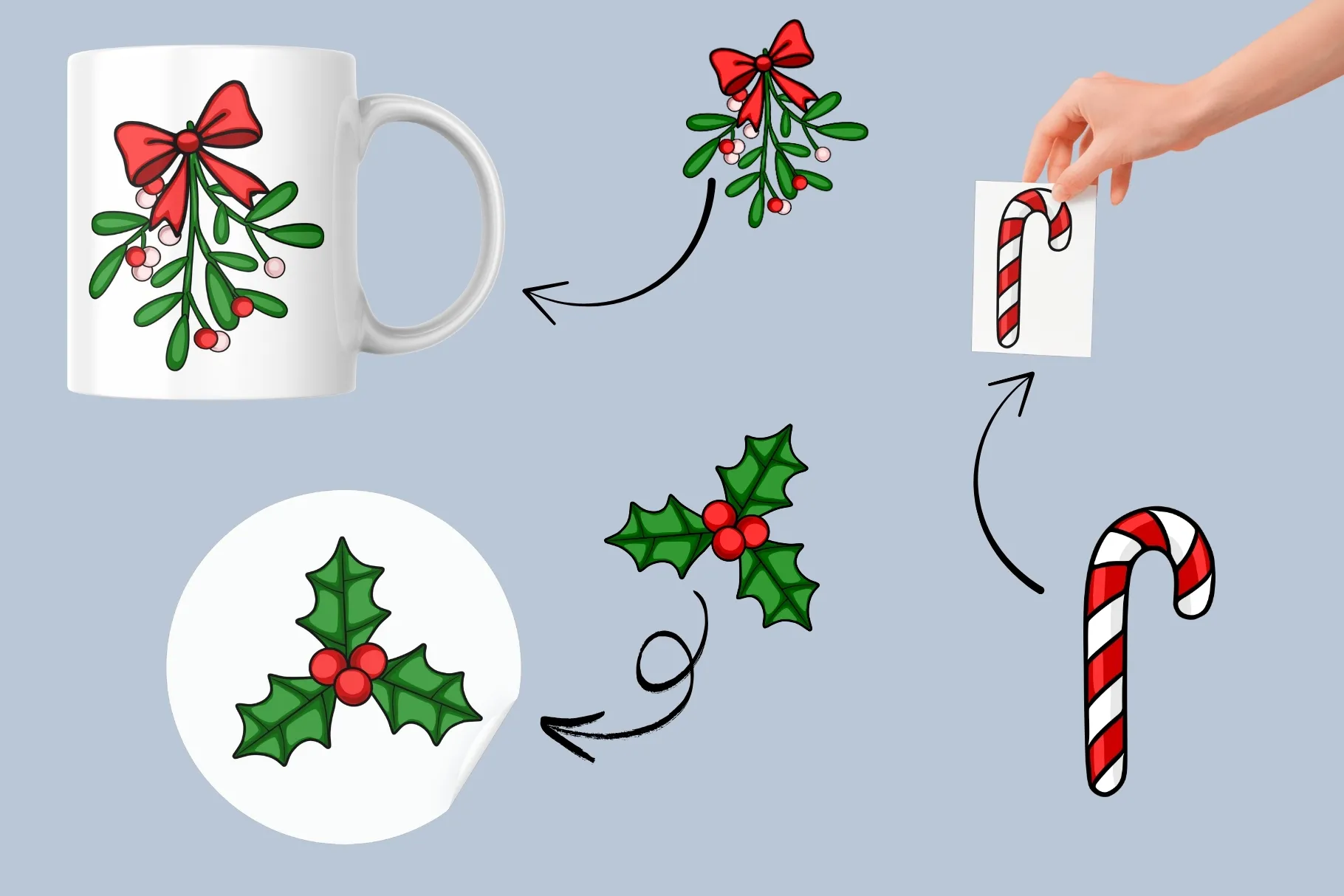 Christmas Angel Element Designs