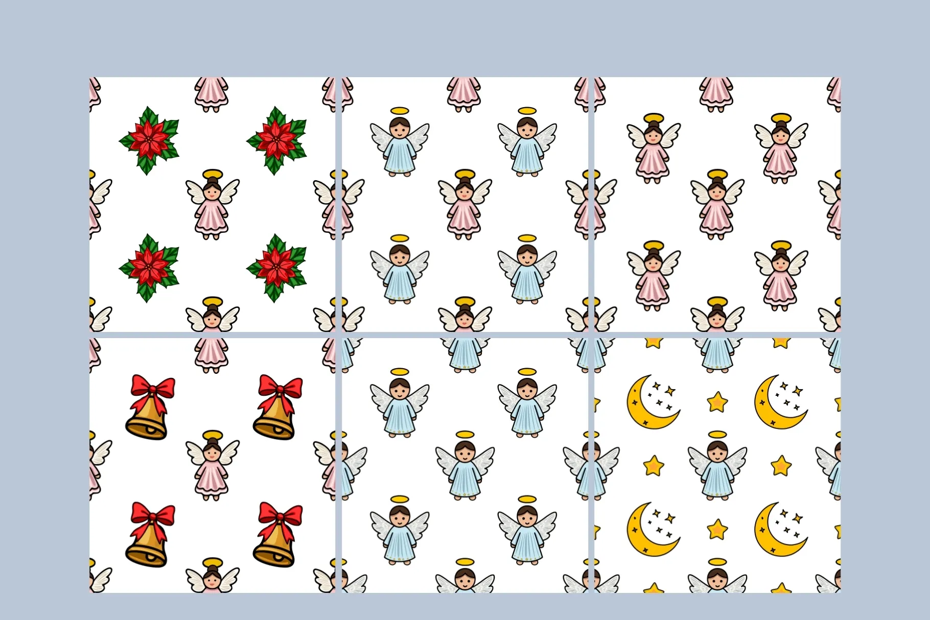Cute Christmas Angel Patterns