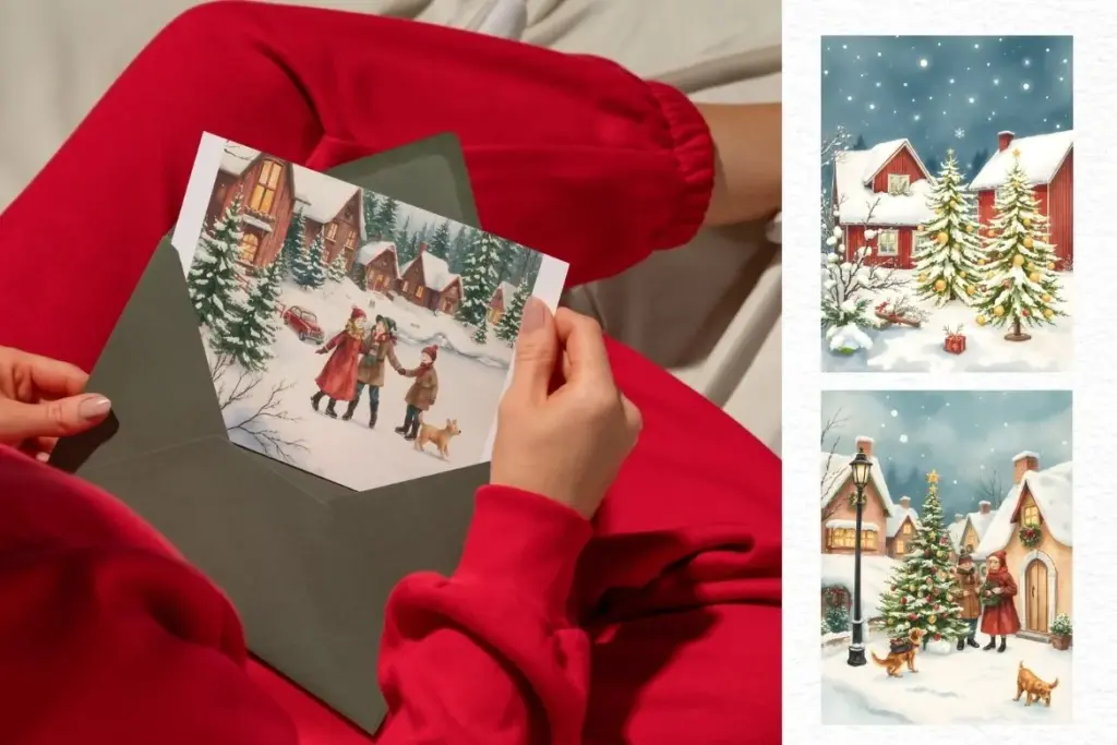 Scandinavian Christmas Photo