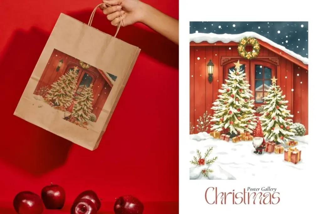 Scandinavian Christmas Card