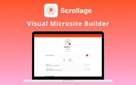 Scrollage Visual Microsite Builder Feature Image