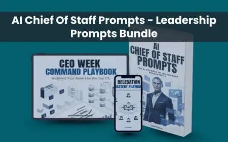 AI Chief Of Staff Prompts - Leadership Prompts Bundle feature Image