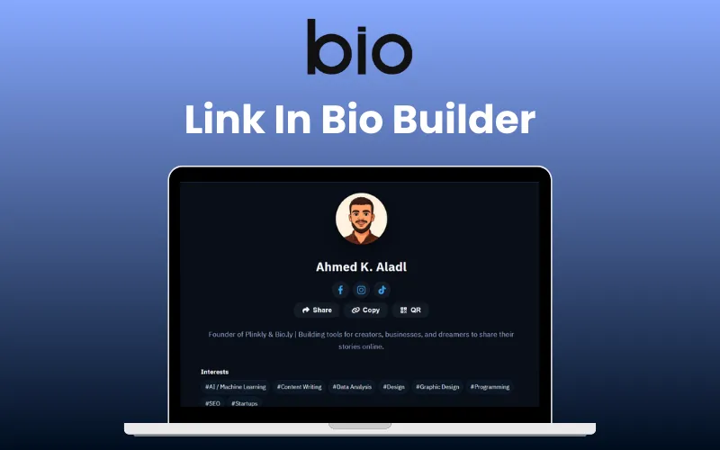 Bio.ly Link In Bio Builder Feature Image
