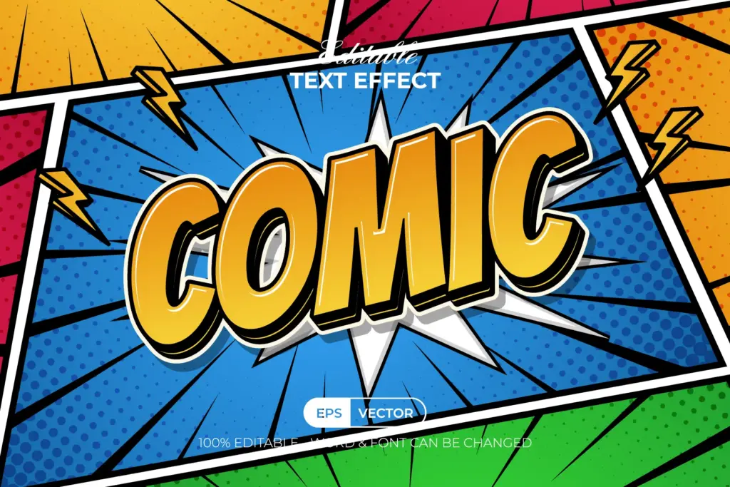 Comic Text Effect - Comic