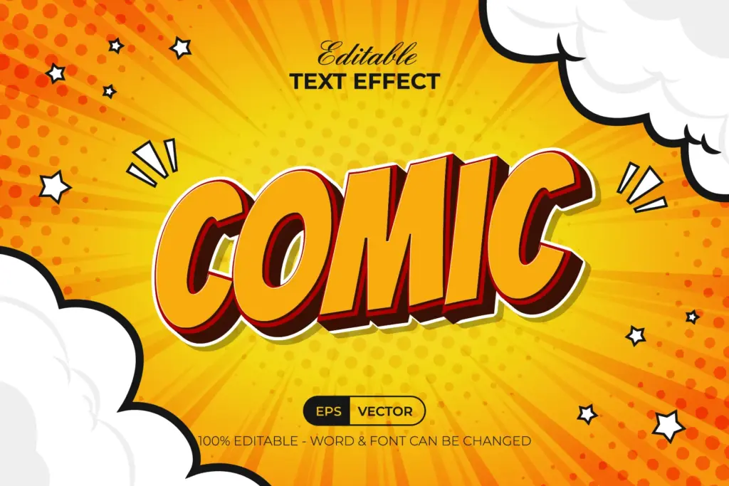 Comic Text Effect - Comicc