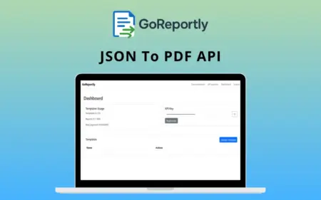 GoReportly JSON To PDF API Feature Image