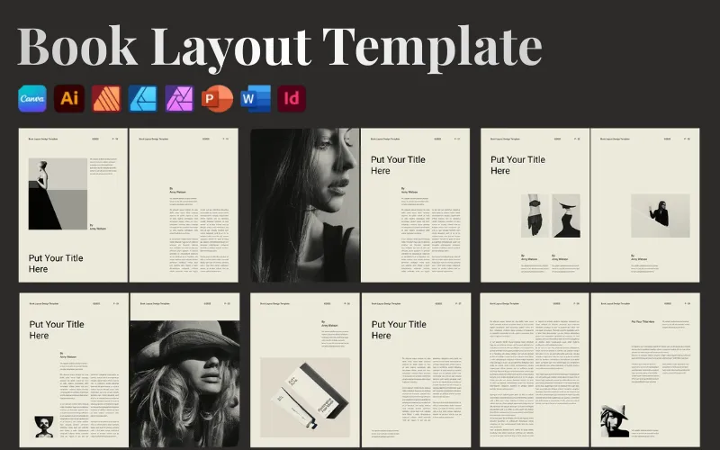 Book Layout Template Feature Image