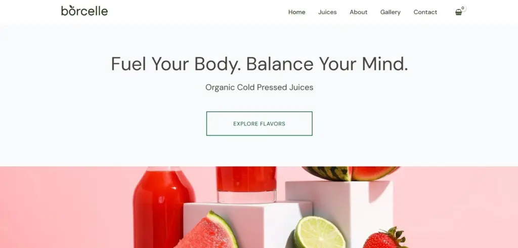 Juice-Shop-WordPress-website-template