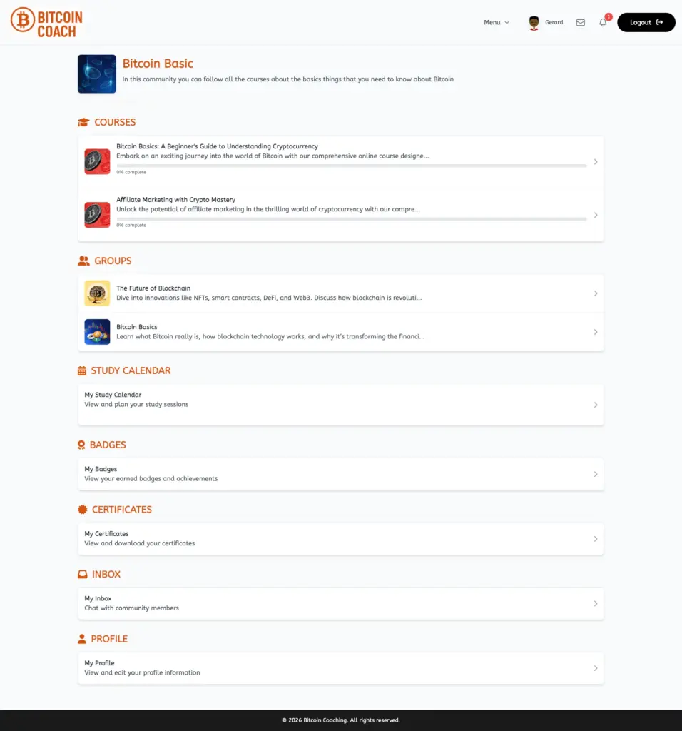 MyCoachingSoftware Community Page