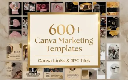 Canva Marketing Templates Bundle Feature Image